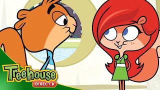 Scaredy Squirrel - Shop Cop / Acting Silly | FULL EPISODE | TREEHOUSE DIRECT