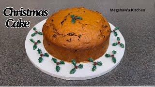 Christmas Cake | How to make a CHRISTMAS Cake with Dark Rum | Megshaw's Kitchen