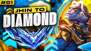 Jhin Unranked to Diamond #1 - Jhin ADC Gameplay Guide | Season 14 Jhin Gameplay