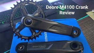 Shimano Deore M4100 Crank Review and Convertion to 1by