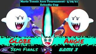 Zelcadia Cup Mario Tennis Aces Tournament - Winners Semi-Finals, Game 3 - Angie vs Globe