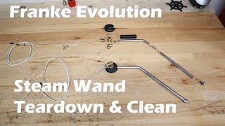 Franke Evolution Steam Wand Teardown & Clean