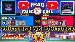 @LEGEND_DEMON_GAMING VS @J.K.M_55 || youtuber vs youtuber in frag pro shooter