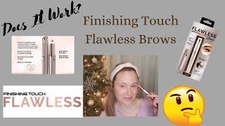 Flawless Brows by Finishing Touch - Does It Work?