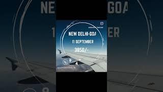 "Delhi To Goa Flights - Unbelievable Low Fares!", Diwali Flight Offer ️