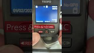 Enable H.265 recording on Viofo A119v3