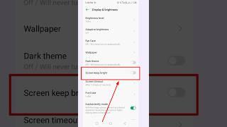 Turn ON Always on  Display Infinix mobile #shorts