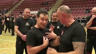 Sifu Martin Dragos, Oberhausen Event, Kopfdrehhebel in ClinchPhase