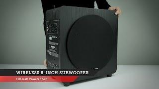 Wireless 8-inch Subwoofer | Monoprice Quick Look