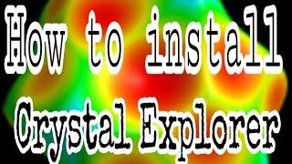 How to download and install Crystal Explorer | Hirshfeld surface analysis | Fingerprint analysis