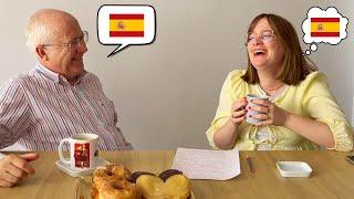 Hablando ESPAÑOL con mi padre - contestamos tus preguntas Q&A -(SUBS)