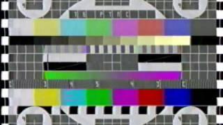 Test card Georgia TV. SECAM 1998