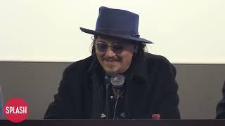 Johnny Depp Talks About His Earlier Characters And Hollywood At Press Conference Of "Modi" In Spain