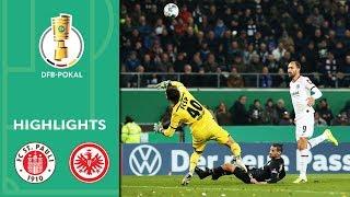 FC St. Pauli vs. Eintracht Frankfurt 1-2 | Highlights | DFB-Pokal 2019/20 | 2nd Round