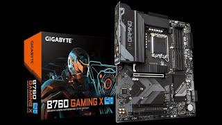 GIGABYTE B760 GAMING X   Motherboard Unboxing and Overview