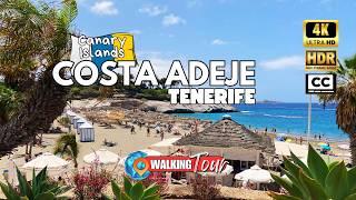 Costa Adeje [Tenerife ] Playa del Duque to Fañabé Beach | 4K HDR Walk Tour