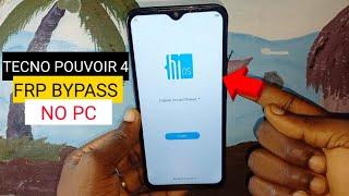 Tecno Pouvoir 4 (Lc7) frp bypass || Tecno Lc7 Google Account Remove ||| Without Pc