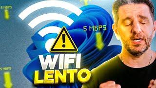 Windows 11 con INTERNET Wifi LENTO / Soluciones