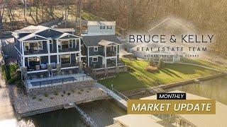 Stunning Lakefront Estate Tour + 2024 Real Estate & Mortgage Insights | Monthly Market Update