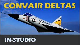 CONVAIR DELTAS - Rare Factory Models of Convair's Exotic Family of Jet Fighters