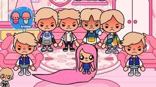 I Have 7 Brothers | Toca Boca World Story | Toca Julia