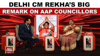 Delhi CM Rekha Gupta: 'AAP Corporators Ready To Jump Ship To BJP For MCD' | India Today Conclave