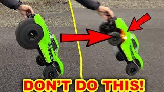 Don't do this to your DIRT CHEAP RC car