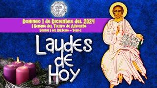 LAUDES DEL DIA DE HOY  DOMINGO 1 DE DICIEMBRE 2024  Camino Neocatecumenal  Liturgia de las Horas.