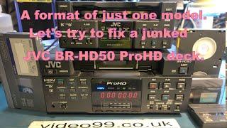 A format of just one machine. Can we fix it?  JVC BR-HD50.