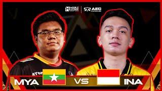 MLBB | Myanmar vs. Indonesia - PLAYOFF | IESF ASIA REGIONAL QUALIFIERS 2024 | DAY 4