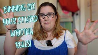 Stupid writing rules! #authortube #writingcommunity