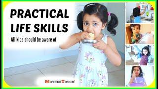 PRACTICAL LIFE Skills and Activities for Kids ( 3-4-5 year old ) |  Skills and Milestones