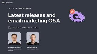 Partners Live Event: Latest releases and email marketing Q&A