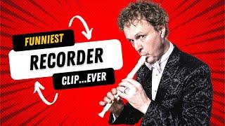 Funniest Recorder Clip...Ever | LIVE with full symphony orchestra