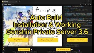 how to use auto build in genshin private server | full tutorial private server