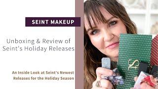 Unboxing and Review of Seint's 2024 Holiday Releases | Seint Beauty Makeup