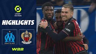 OLYMPIQUE DE MARSEILLE - OGC NICE (1 - 3) - Highlights - (OM - OGCN) / 2022-2023