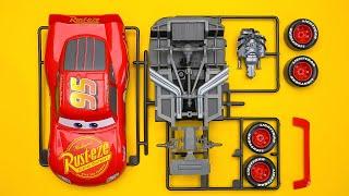 [Build] Lightning McQueen | Cars | Satisfying Beat Building | Speed Build | Model Kit