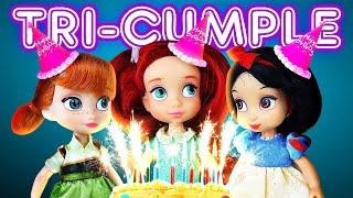  ¡El Cumpleaños de La Sirenita Anna y Blancanieves !  - Princesasde Disney