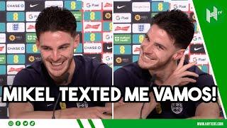 Mikel texted me ‘VAMOS’ after reaching final! Rice brilliant on Arsenal manager’s support