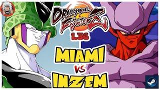 DBFZ Inzem vs Miami (Vegeta, Cell, A21) vs (Jiren, Buu, Janemba)