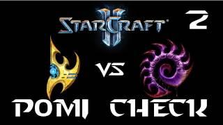 StarCraft 2 - Pomi [P] vs Check [Z] G2 (Commentary)