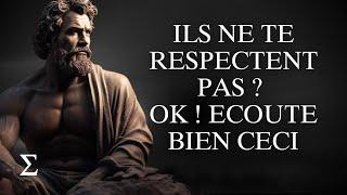 Gérer le MANQUE DE RESPECT: 10 Leçons | SAGESSE STOÏCIENNE