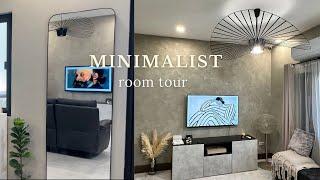 [ Minimalist Room Tour ] Modern Industrial Interior | Cozy Living for Two 🪴