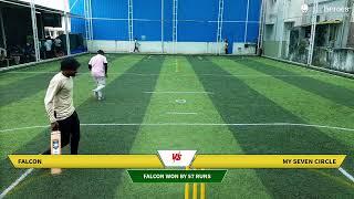 Live Cricket Match | My Seven Circle vs Falcon | 30-Jun-24 12:40 PM 7 overs | Arena of Games | Cric