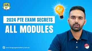 2024 PTE Exam Secrets Unveiled: Expert Tips, Tricks & Strategies for all Modules | Language Academy