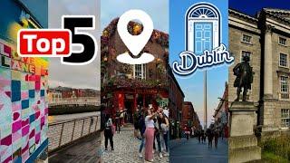 Top 5 Must Visit Places in Dublin City Centre | Dublin | Ireland | The Spire | Temple Bar