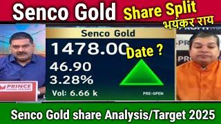 Senco Gold share latest news, SPLIT News,Date ?/senco gold share analysis, target tomorrow