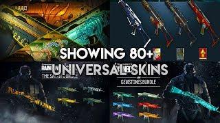 SHOWING 80+ UNIVERSAL WEAPON SKINS - Operation Phantom Sight - Rainbow Six Siege