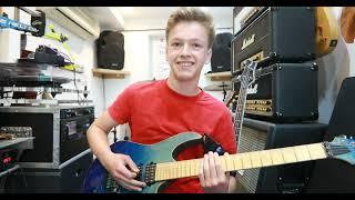 Glasgow Kiss - John Petrucci Guitar Cover By 14 Year Old Ethan